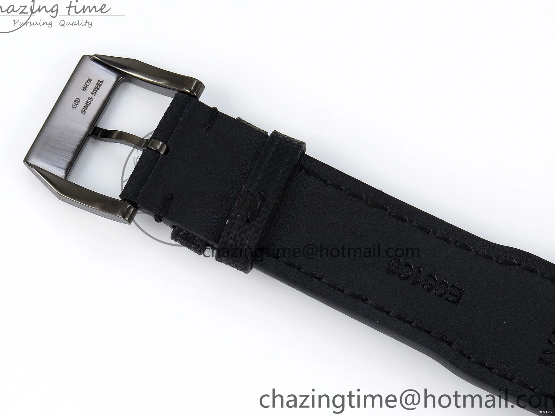 MIROTIME 0101 Pilot Black Ace BLSF 1:1 Best Edition White Lume Dial on Black Nylon Strap MIYOTA OnTrend 7021